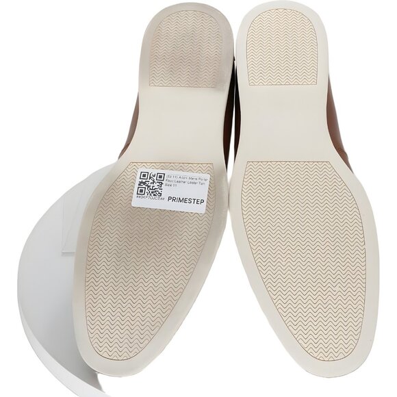 Alfani Men's Tan Faux Leather Loafers - Porter Style, Size 11 - Picture 6 of 6